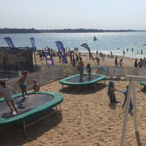 activité plage enfant saint malo