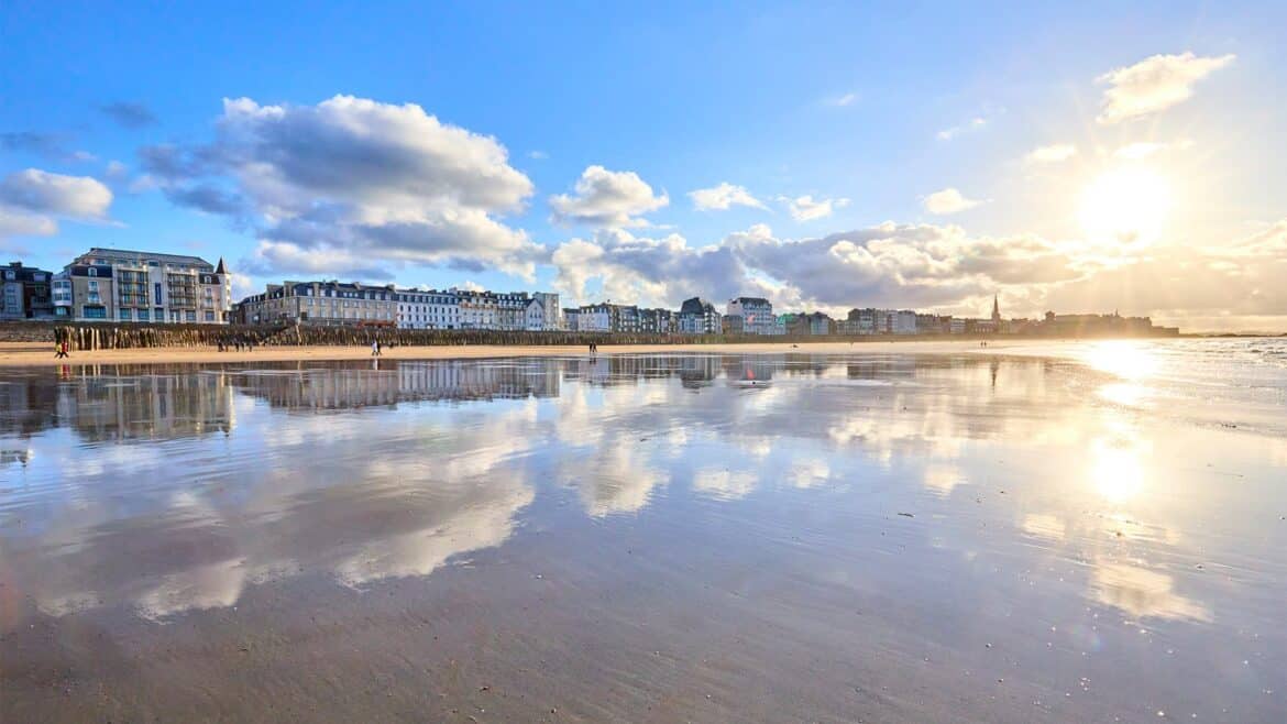 résidence proche plage saint malo