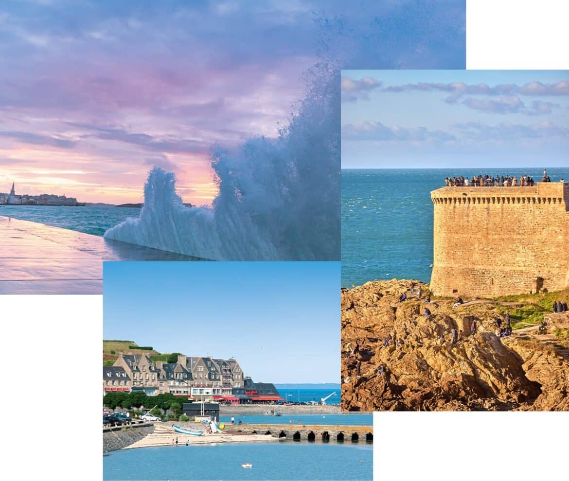 Paysage vue d'hotel st malo